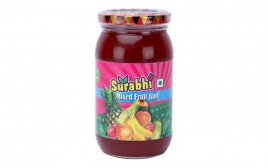 Surabhi Mixed Fruit Jam   Glass Jar  500 grams